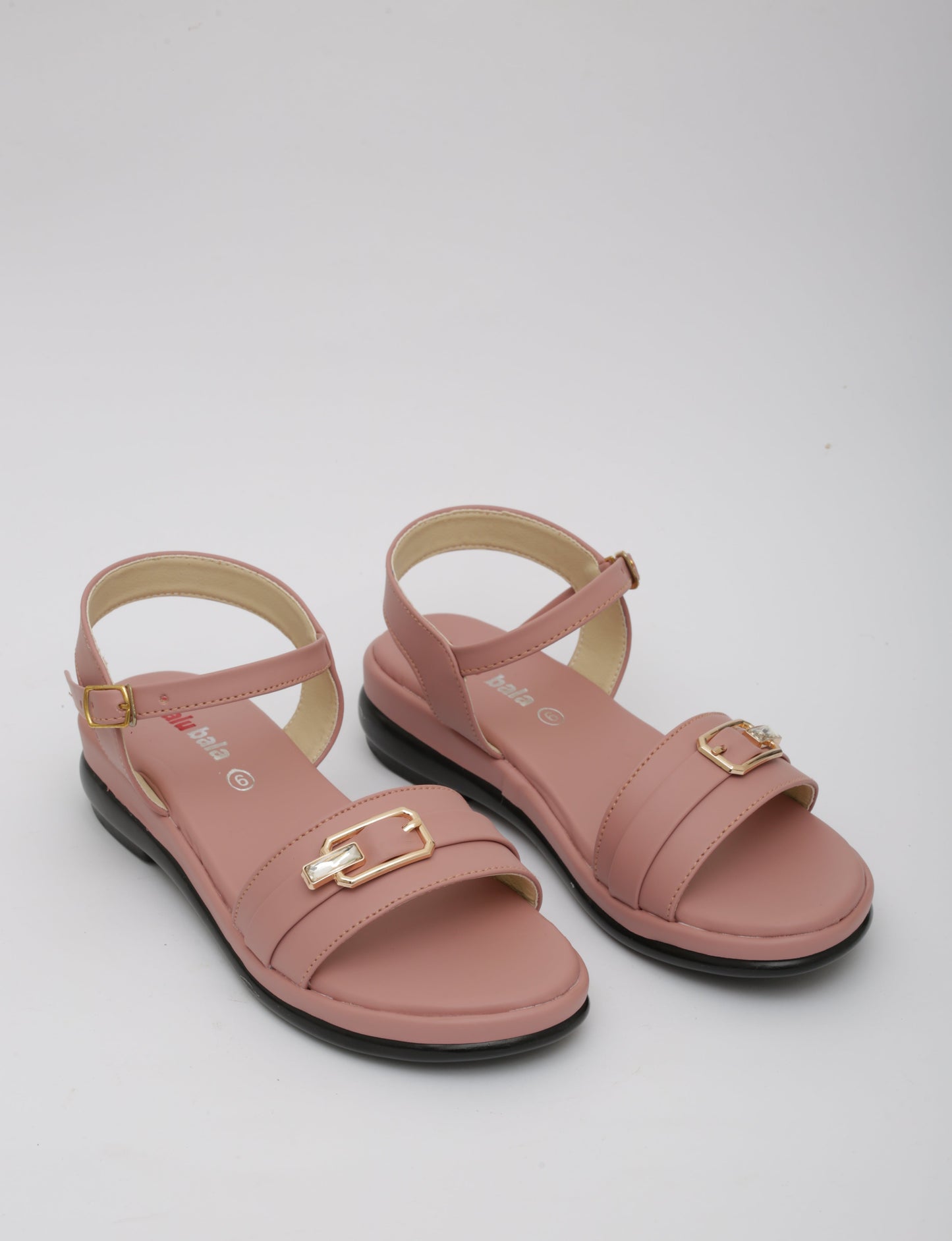 Pink Wedge Sandals