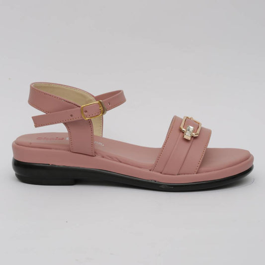 Pink Wedge Sandals